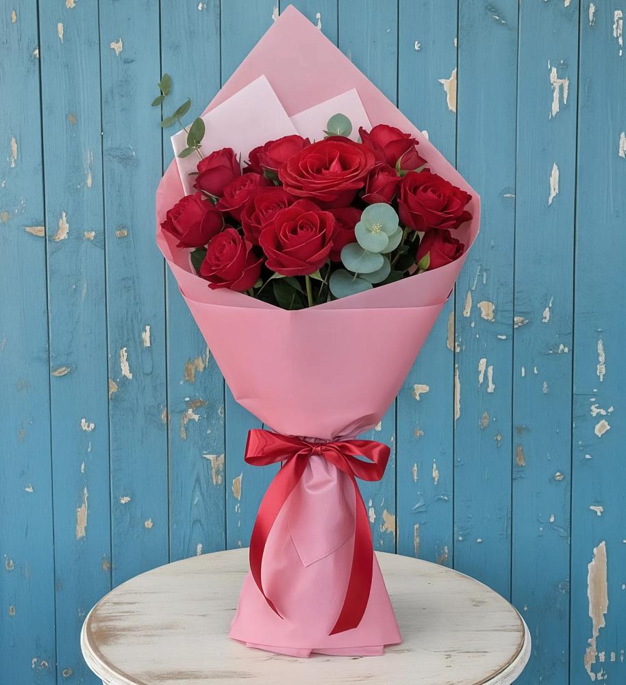 Букет цветов из: Розы в Сырково