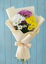 Букет цветов из:  Хризантемы в Сырково