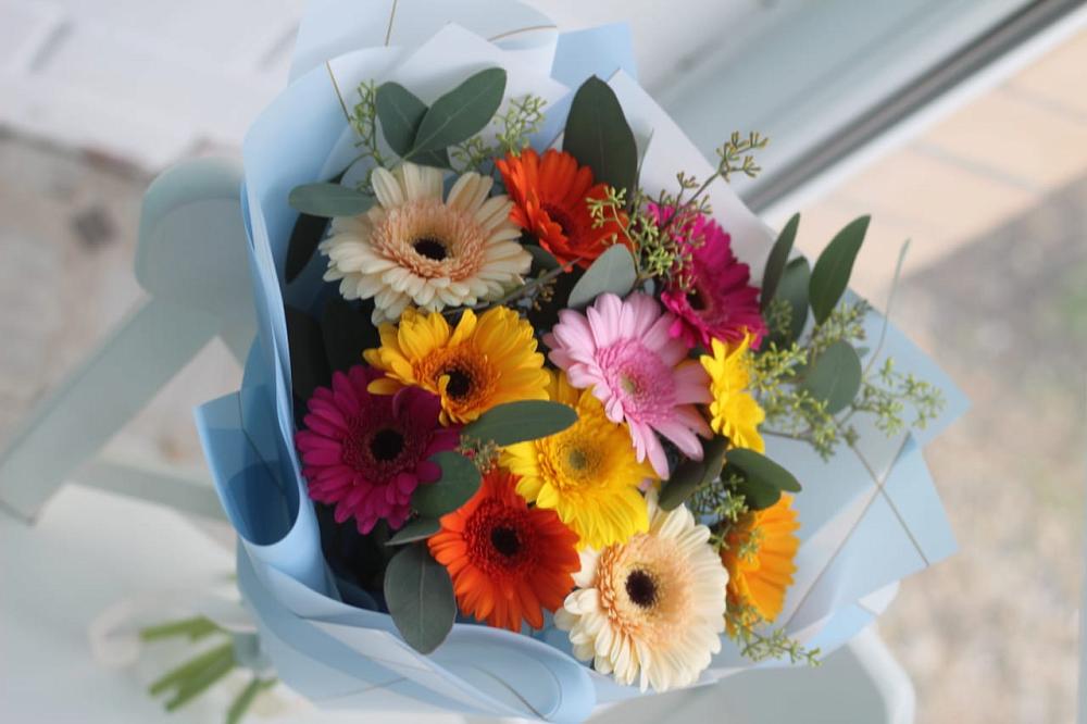 Букет цветов из: Герберы в Сырково