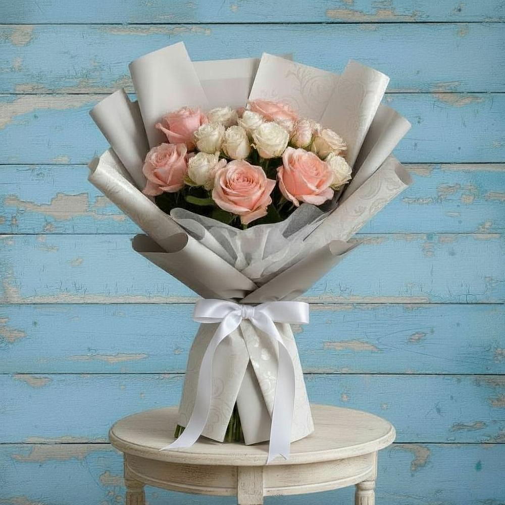 Букет цветов из: Розы в Сырково