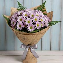 Букет цветов из:  Хризантемы в Сырково