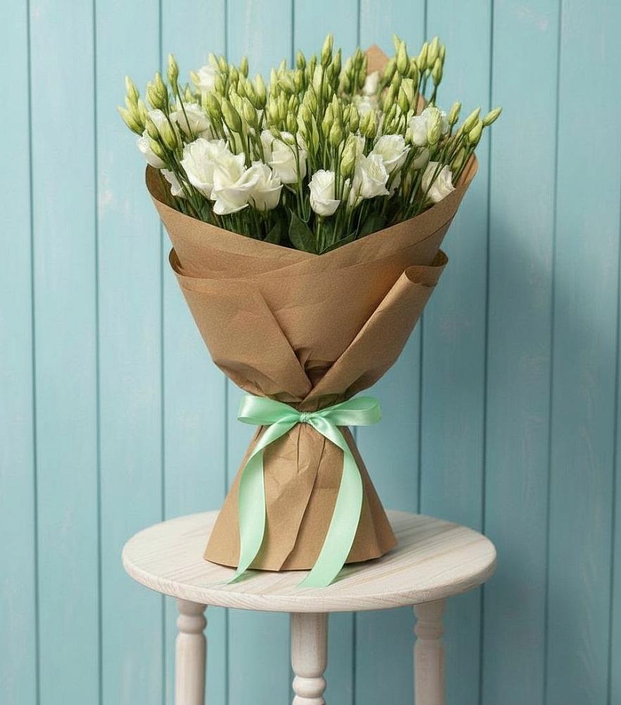 Букет цветов из: Лизиантусы в Сырково