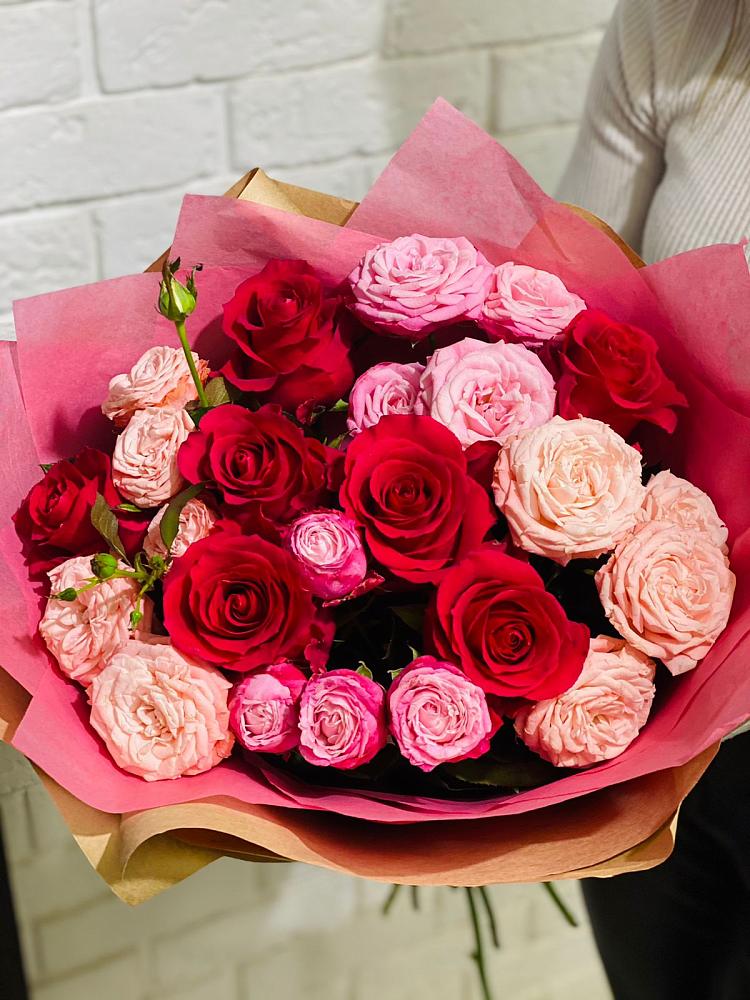 Букет цветов из: Розы в Сырково