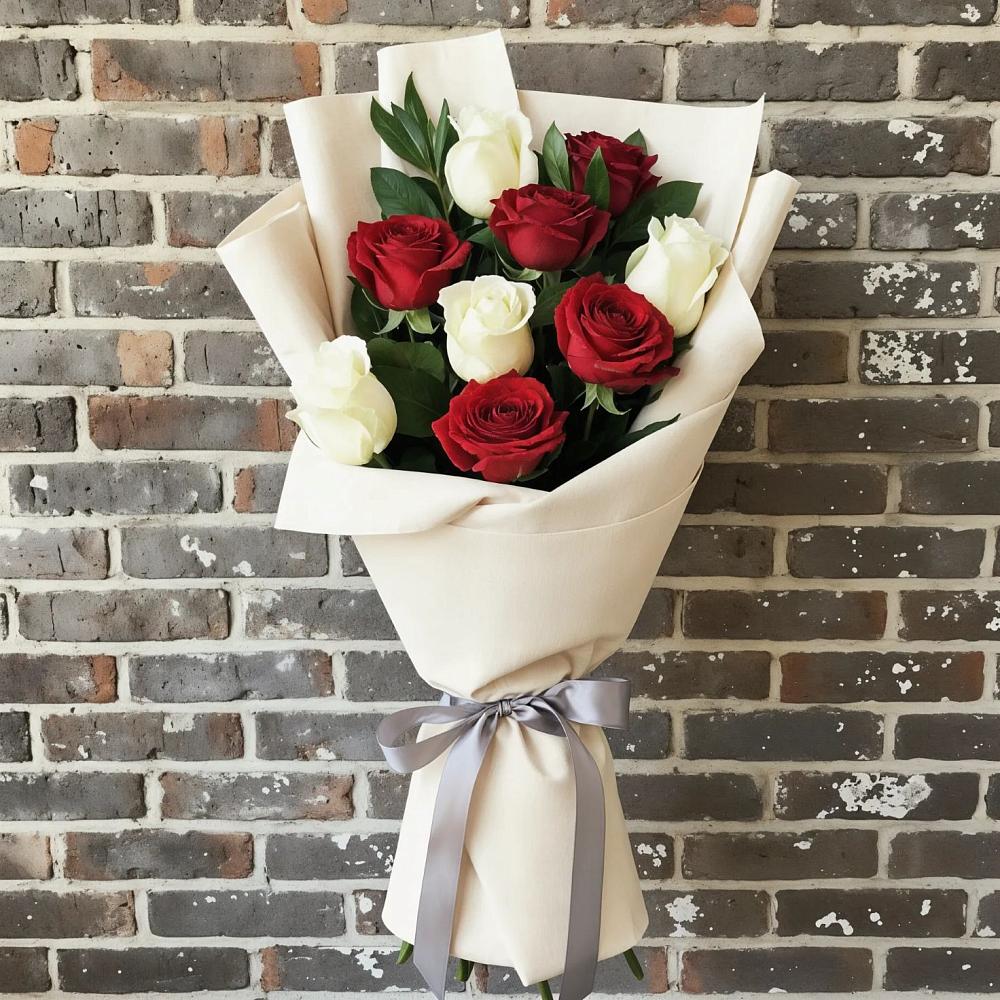 Букет цветов из: Розы в Сырково