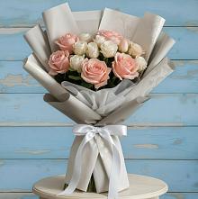 Букет цветов из:  Розы #REPLACE_PRED# Сырково