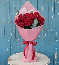 Букет цветов из:  Розы #REPLACE_PRED# Сырково