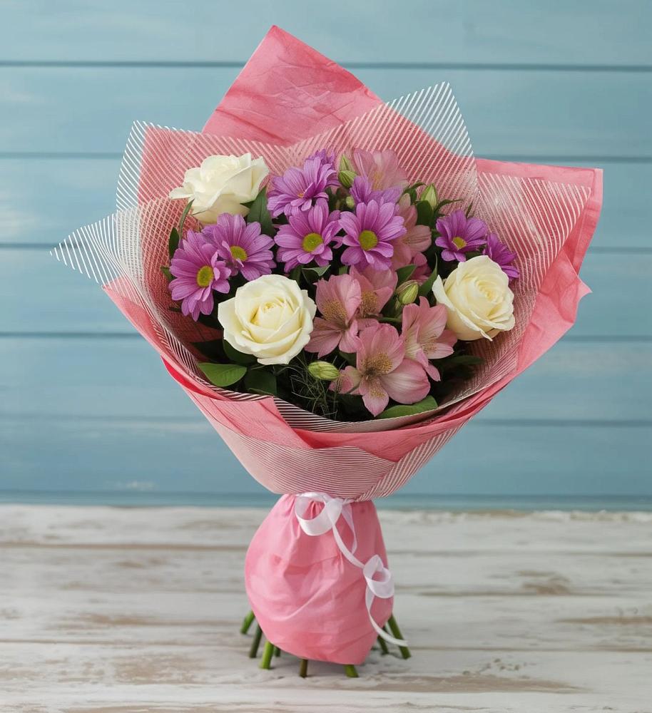 Букет цветов из: Герберы в Сырково