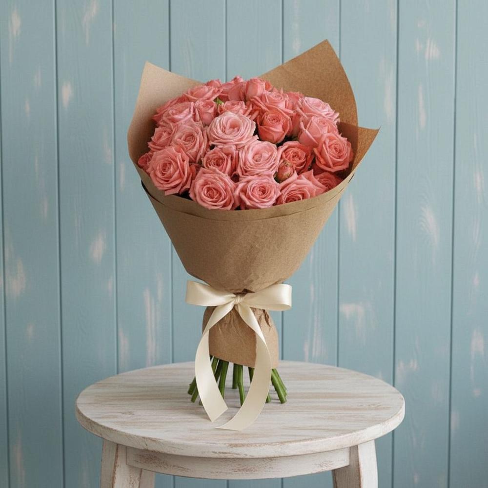 Букет цветов из: Розы в Сырково