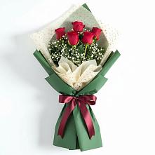 Букет цветов из:  Розы в Сырково