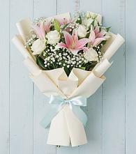 Букет цветов из:  Лилии в Сырково