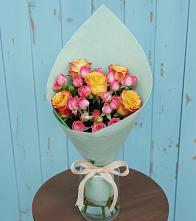 Букет цветов из:  Розы #REPLACE_PRED# Сырково