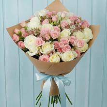 Букет цветов из:  Розы в Сырково
