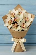 Букет цветов из:  Орхидеи и Розы в Сырково